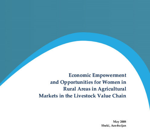 Women Economic Empowerment in agriculture markets